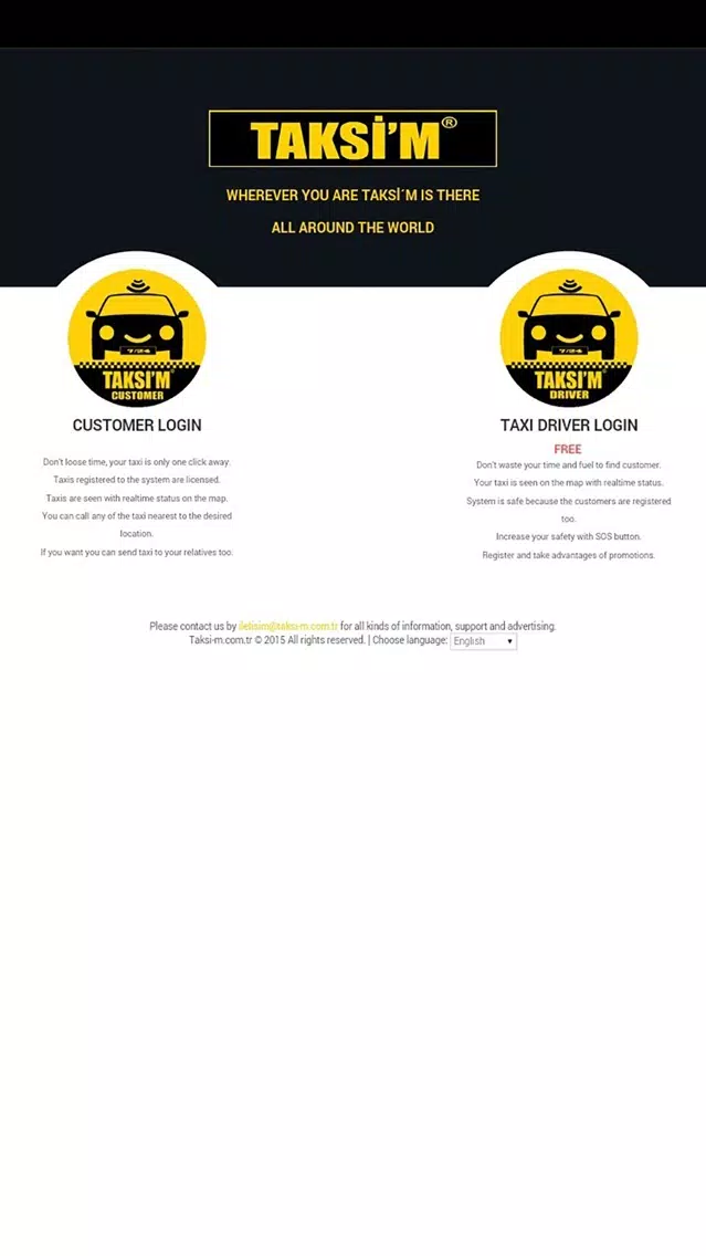 TAKSİ'M Internet Taxi应用截图