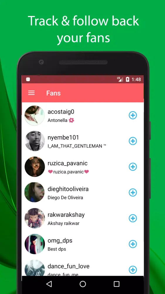 Unfollow Pro Screenshots