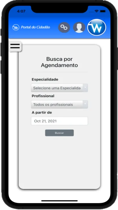 WinHosp - Portal do Cidadão Screenshots