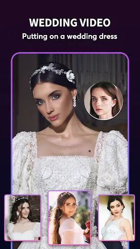 Mivo: Face swap video bride Screenshots