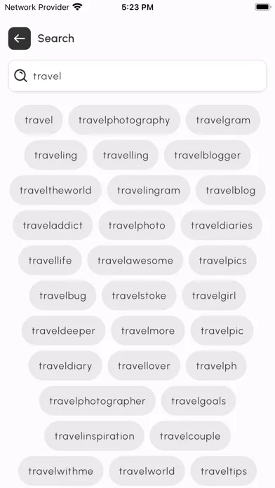 تصاویر in Tags - Hashtags generator