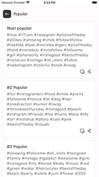 تصاویر in Tags - Hashtags generator