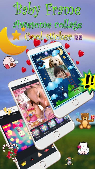 Baby Photo Frame- Wonder Photo, Cute Frame স্ক্রিনশট