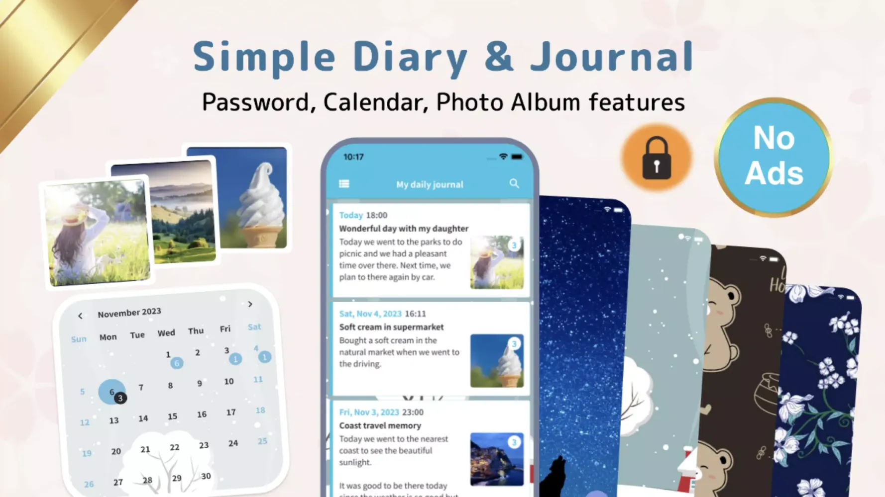 Memory - Diary & Journal app Ekran Görüntüleri