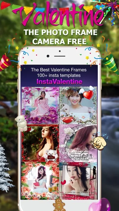 Captures d'écran de Valentine Photo Frame - Wonder Photo & Frame Maker