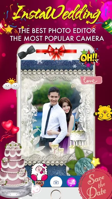 Wedding Photo Frame - WonderPhoto - Photo Editor Screenshots