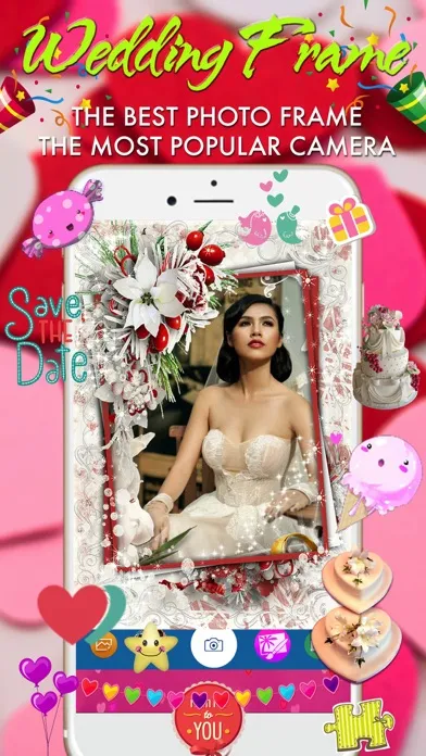 Wedding Photo Frame - WonderPhoto - Photo Editor Screenshots