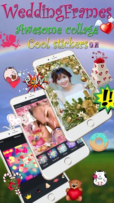 Wedding Photo Frame - WonderPhoto - Photo Editor Screenshots
