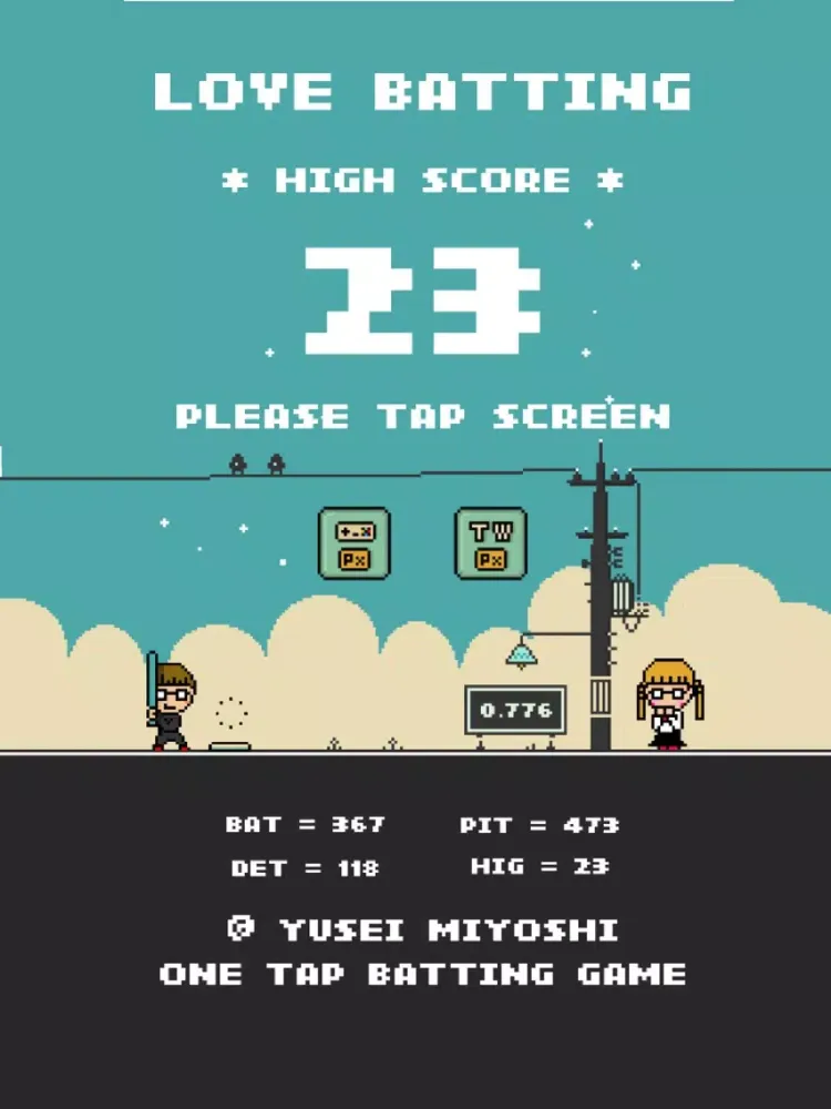 Love Batting - One Tap Baseball Game iPad  スクリーンショット