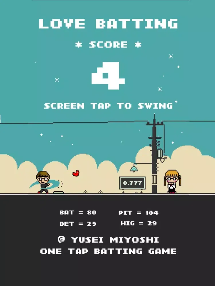 Love Batting - One Tap Baseball Game iPad  スクリーンショット