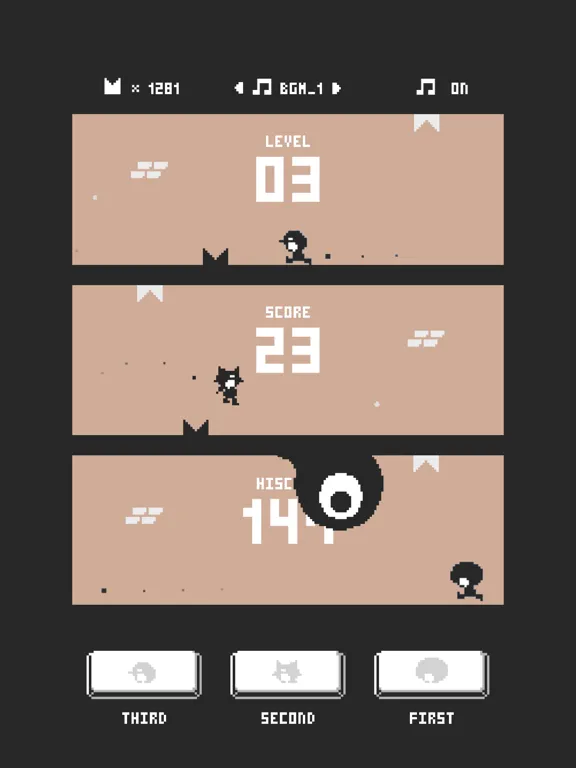 Captures d'écran de Brain training Jump iPad 