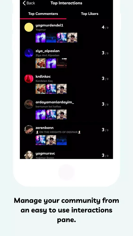 instosh - community manager Screenshots