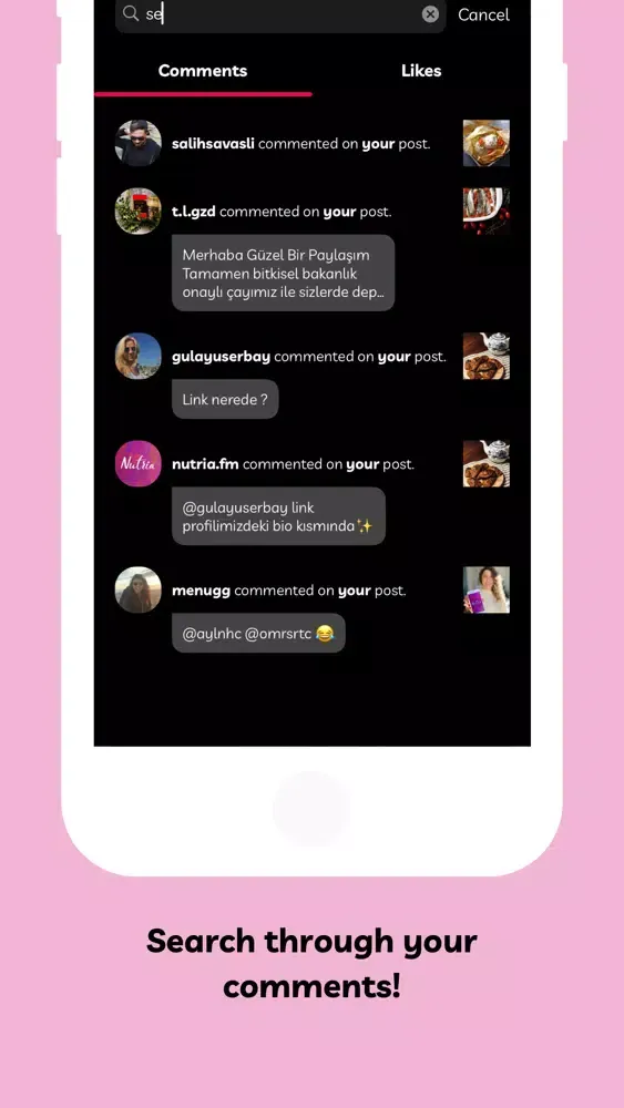 instosh - community manager Screenshots