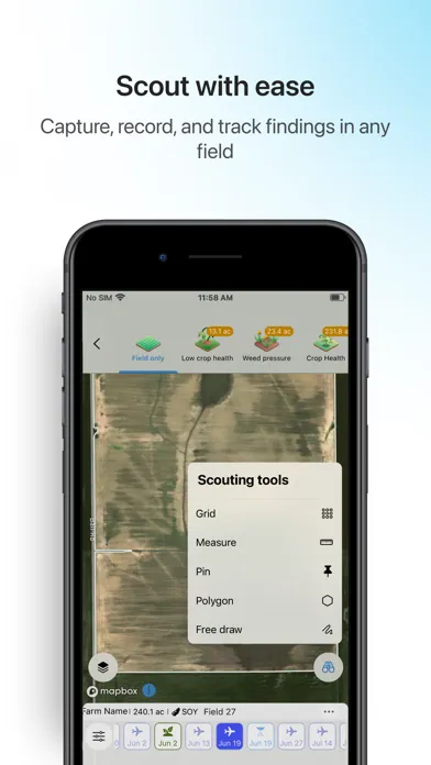 Captures d'écran de AGMRI - Automated Crop Intel