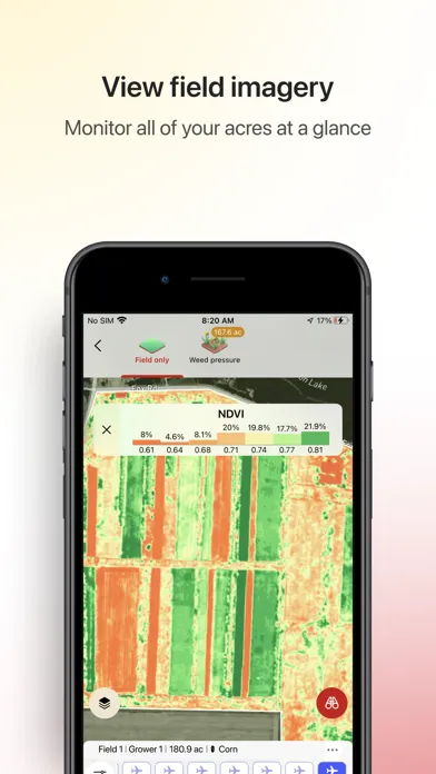 ภาพหน้าจอของ myFS Agronomy