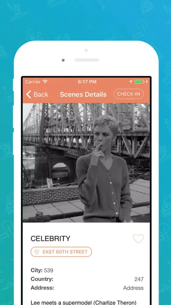 Capturas de tela do MovieTrip - Film tour guide