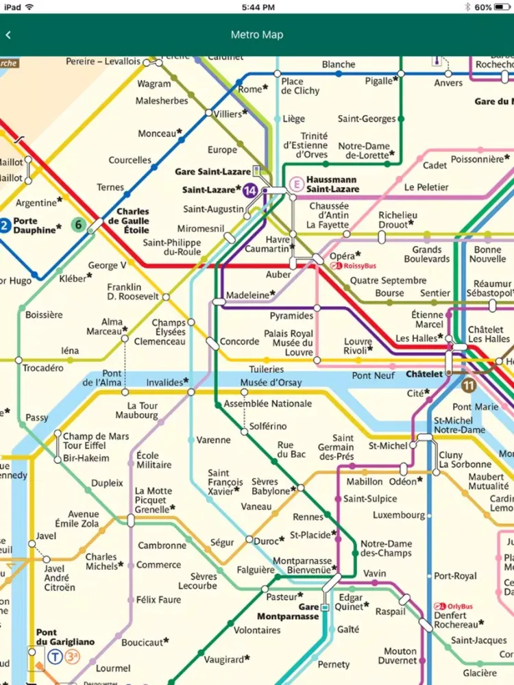Paris Travel Guide TG iPad  سکرین شاٹس