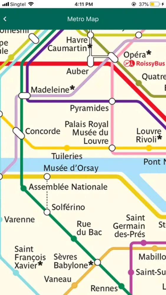 Paris Travel Guide TG سکرین شاٹس