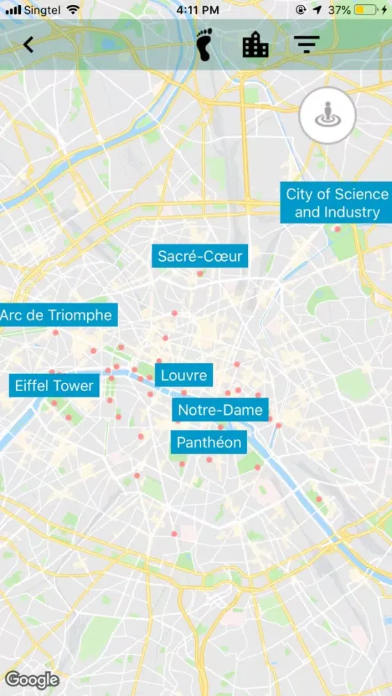 Paris Travel Guide TG سکرین شاٹس