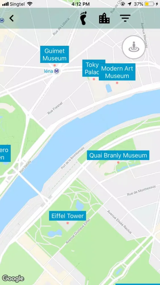 Paris Travel Guide TG سکرین شاٹس