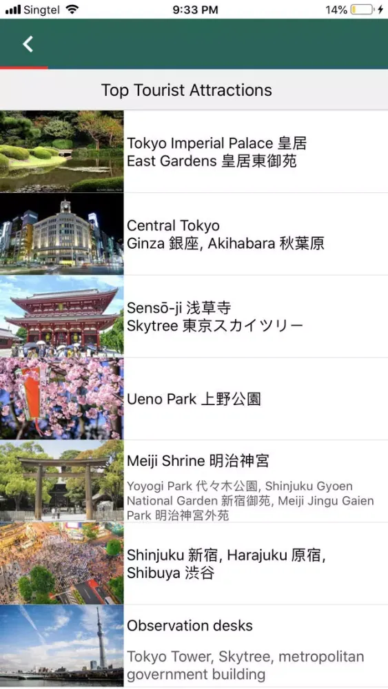 Tokyo Travel Guide TG স্ক্রিনশট