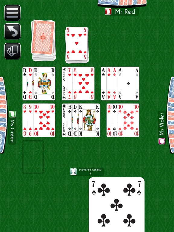 Ảnh chụp màn hình của Rummy Multiplayer - Card Game iPad 