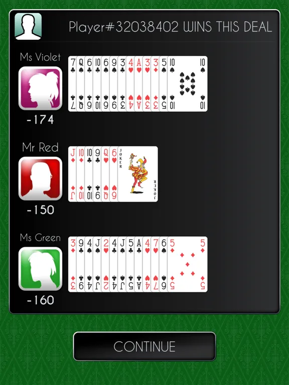 Ảnh chụp màn hình của Rummy Multiplayer - Card Game iPad 