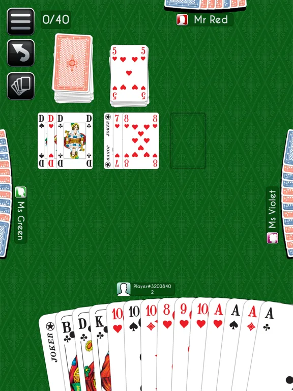 Ảnh chụp màn hình của Rummy Multiplayer - Card Game iPad 