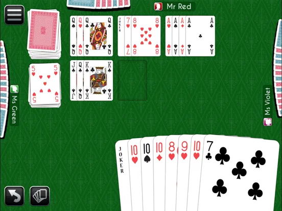 Ảnh chụp màn hình của Rummy Multiplayer - Card Game iPad 