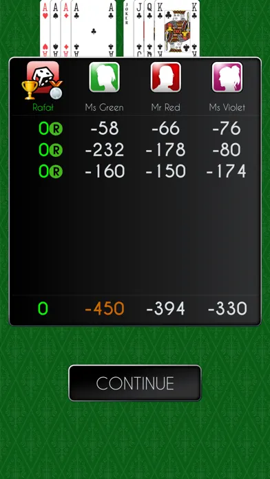 Ảnh chụp màn hình của Rummy Multiplayer - Card Game