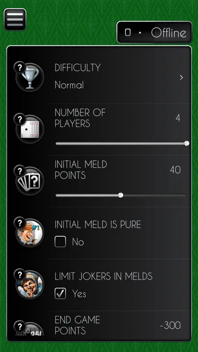 Ảnh chụp màn hình của Rummy Multiplayer - Card Game