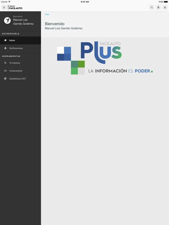 Facilauto Plus iPad  スクリーンショット