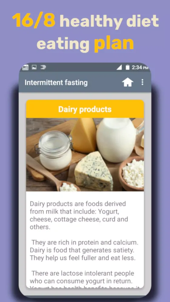 Intermittent fasting diet Screenshots