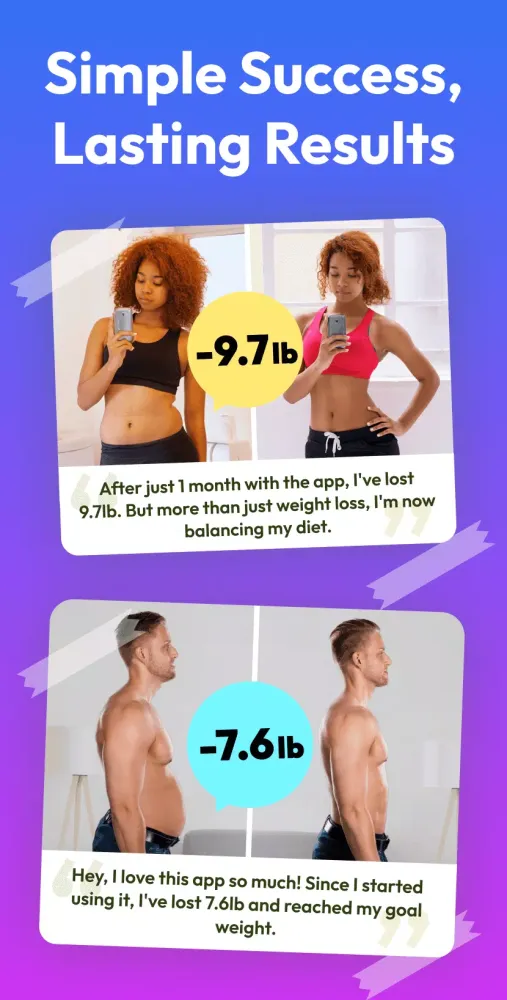 Capturas de pantalla de Fasting App & Calorie Counter