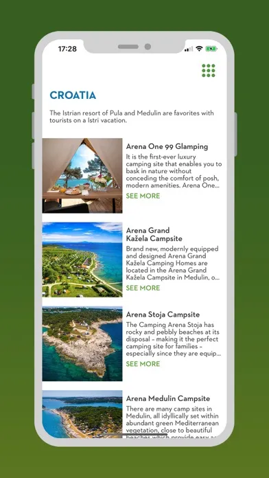 Arena Campsites स्क्रीनशॉट