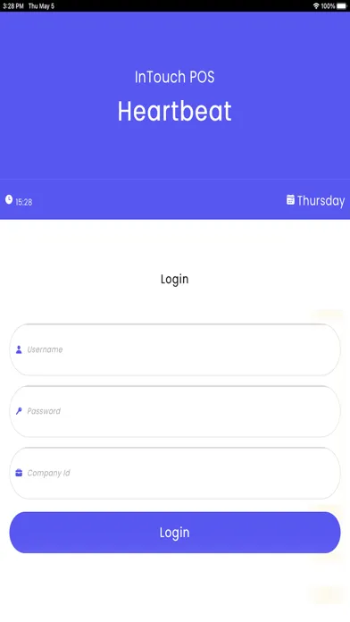 InTouchPOS Heartbeat Screenshots