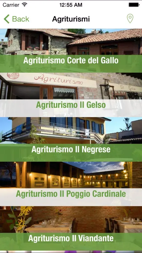 Zrzuty ekranu VisitPiacentino