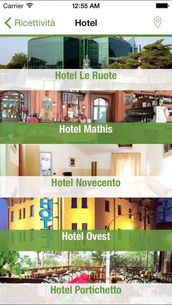 Zrzuty ekranu VisitPiacentino