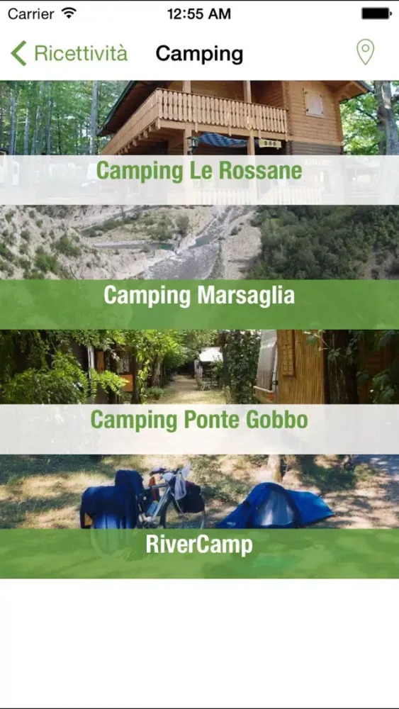 Zrzuty ekranu VisitPiacentino