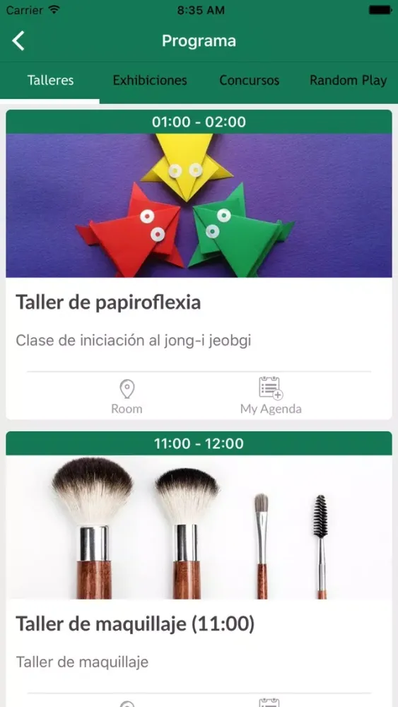 Capturas de tela do Kimchi Canarias
