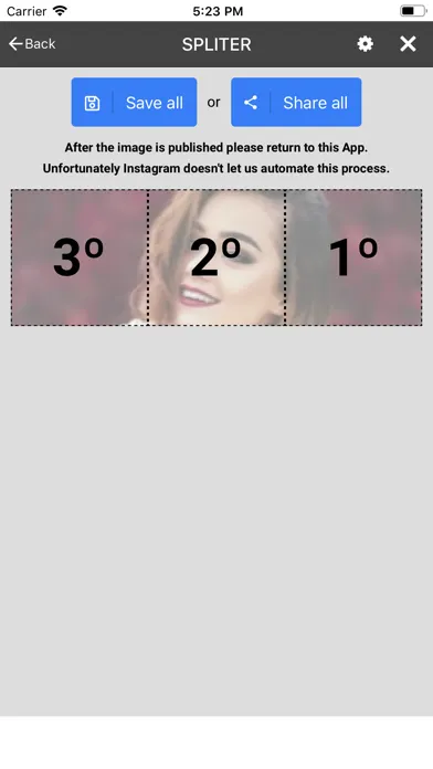 SPLITER - Cut pictures Screenshots