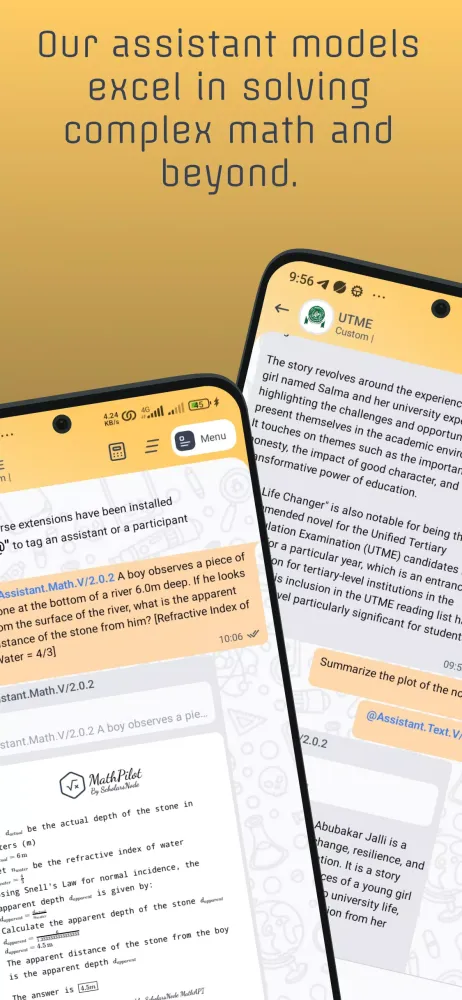 Captures d'écran de Scholars'Node JAMB, WAEC, NECO