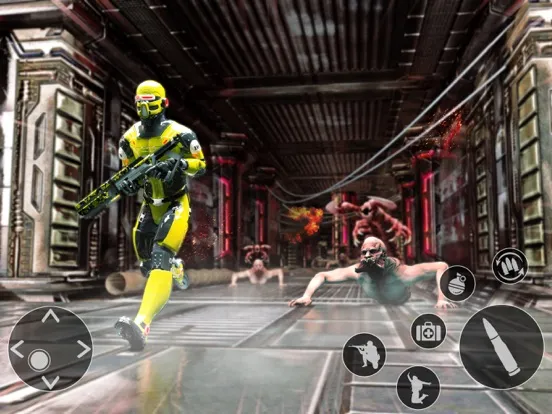 Alien Shooter 3D Dead in Space iPad  Screenshots