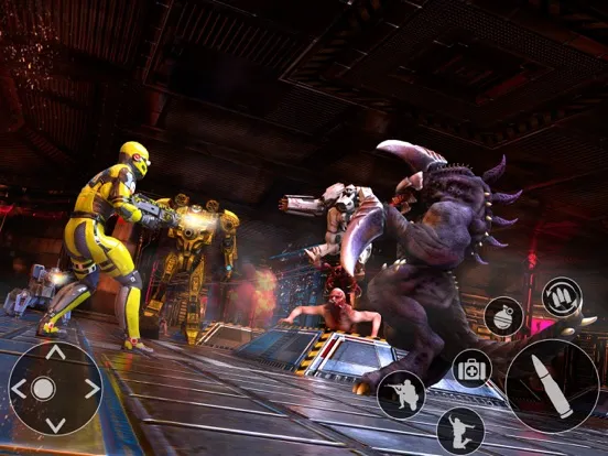Alien Shooter 3D Dead in Space iPad  Screenshots