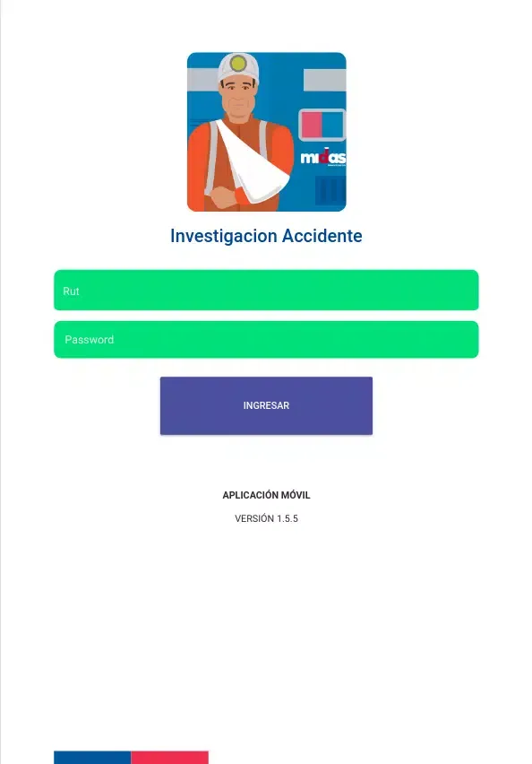 Investigación Accidentes Screenshots