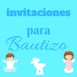 Invitaciones para Bautizo