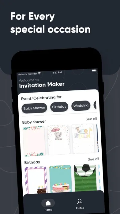 تصاویر Invitation Maker－Card Creator
