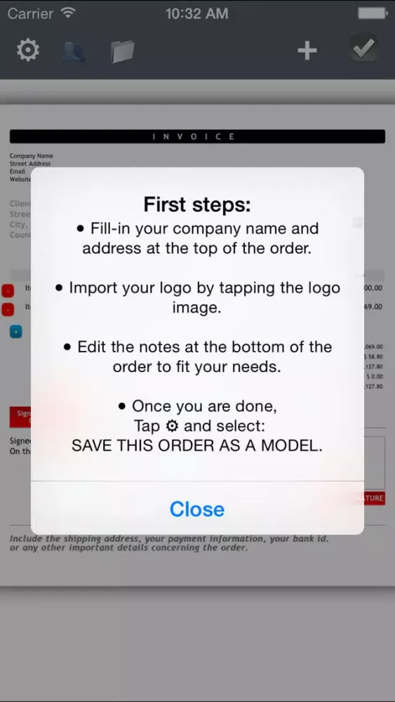 Invoice Maker Plus | Create, Send, Print PDF files スクリーンショット