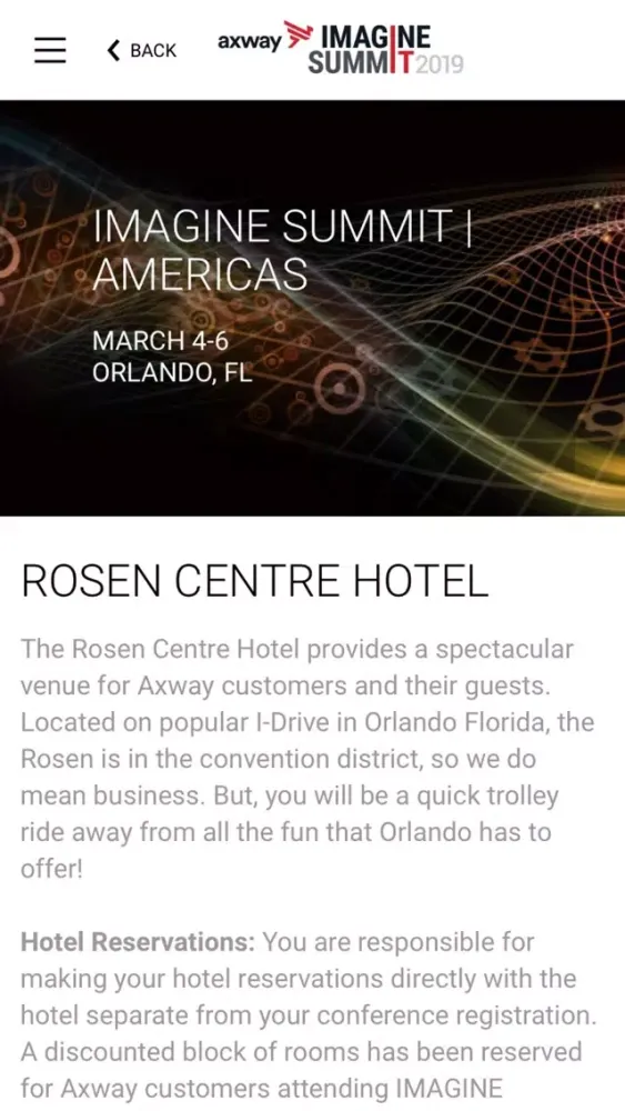 IMAGINE Summit Americas 2019 Ekran Görüntüleri