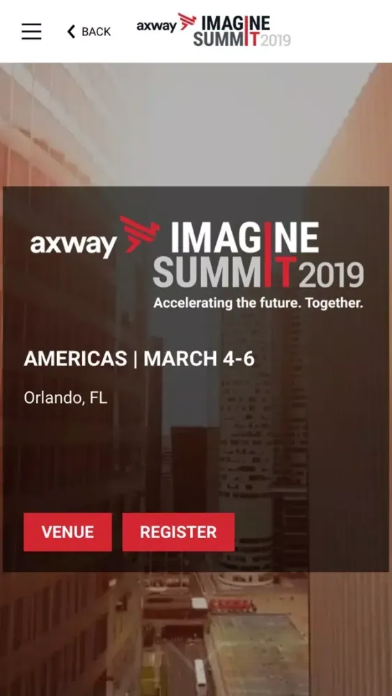IMAGINE Summit Americas 2019 Ekran Görüntüleri